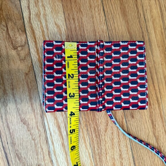 Mark & Graham Patterned Leather Charger Roll Up - Picture 7 of 7